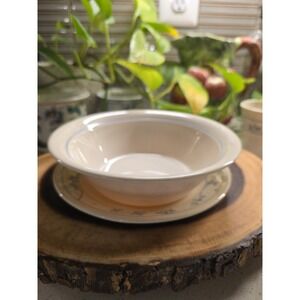 VTG Corelle FIRST OF SPRING 6 Mugs/Cups 6 Bread Plates 6 Berry Bowl Utensils
